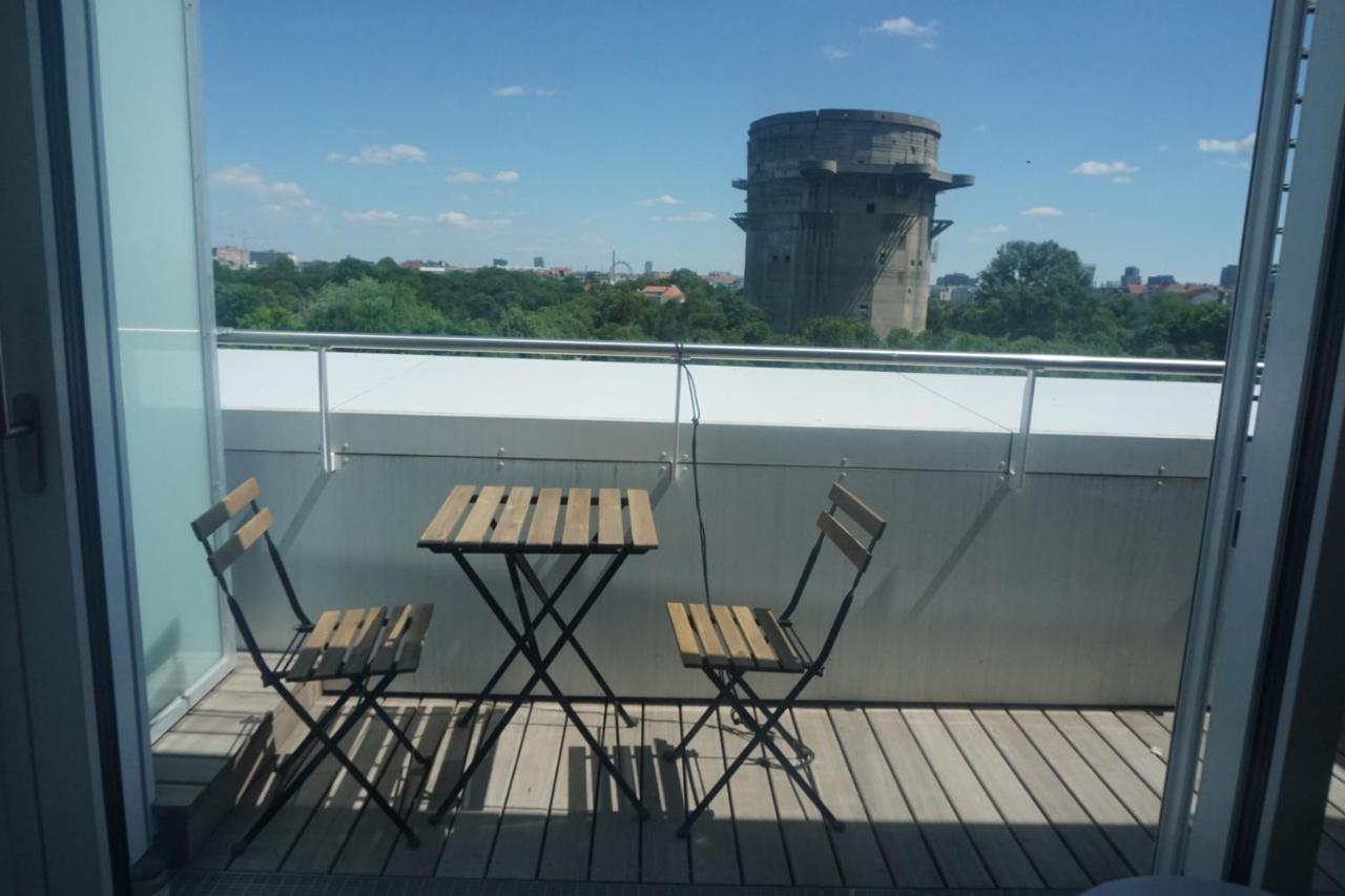 Augartenblick Penthaus 14 - Blick Zum Riesenrad Bécs Kültér fotó