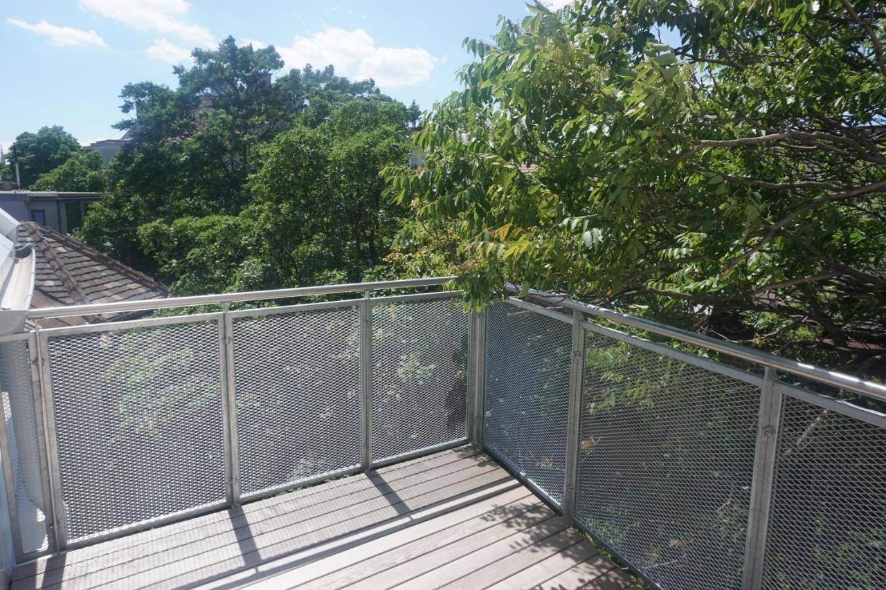 Augartenblick Penthaus 14 - Blick Zum Riesenrad Bécs Kültér fotó
